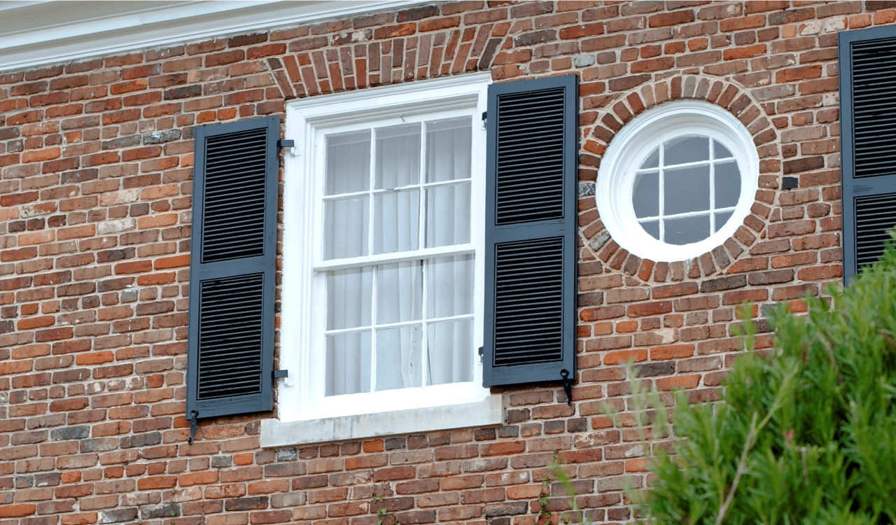 Exterior Vinyl Shutters In Canada. Photo by Michaela Murphy