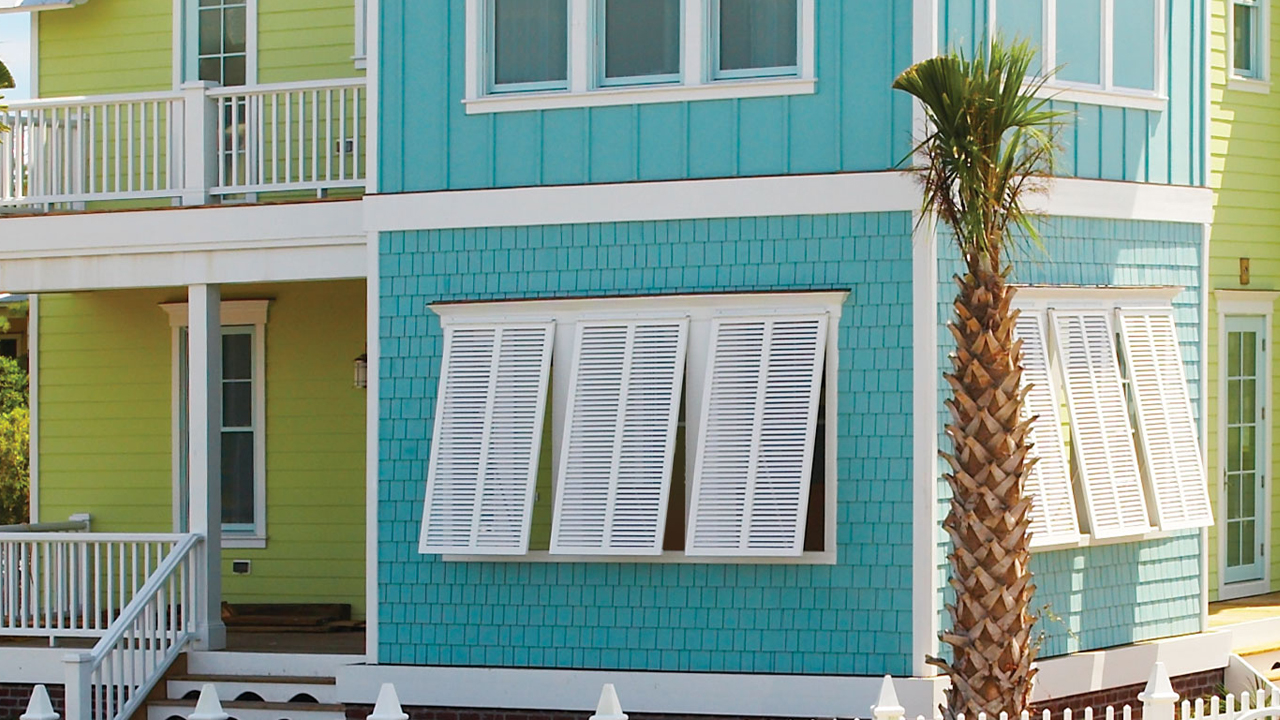 Bahama Style Fiberglass Shutters banner