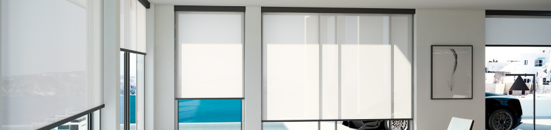 Box Roller Shades Banner