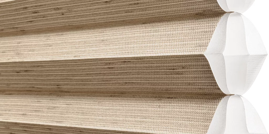 The Alustra Collection of Duette Architella in Silver Myst